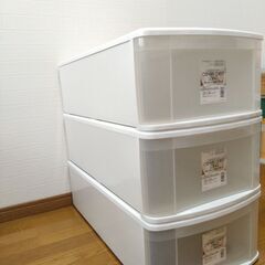 押し入れチェストロング【3個セット】の画像