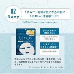 【新品未開封】3袋（21枚分）ちぎりマスクの画像