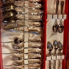 未使用　桂由美　カトラリーセットの画像