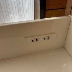 シングルベッド用フレームコンセント付きの画像