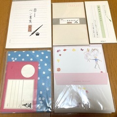 様々な便箋、一筆箋、レターセットお譲りいたします。の画像
