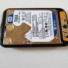 WD製750GBハードディスク売りますの画像