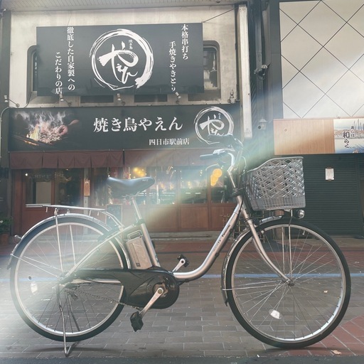 【タイヤチューブ新品!バッテリー良好】 パナソニック 26インチ 電動自転車