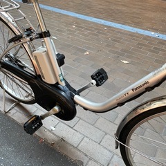 【タイヤチューブ新品!バッテリー良好】 パナソニック 26インチ 電動自転車の画像