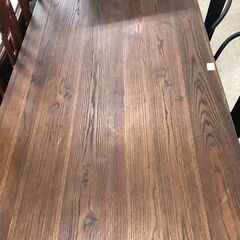 【ジャングルジャングルサカイ石津店】ダイニングセット　4人用　椅子2ベンチ1　スチールウッド　おしゃれ　北欧調　新生活　 クリーニング済み 堺市 西区 東区 北区 南区 堺区 石津の画像