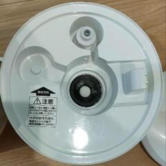 超音波式加湿器 樽型 UHM-280B-W ホワイト 中古の画像