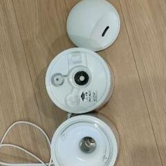 超音波式加湿器 樽型 UHM-280B-W ホワイト 中古の画像