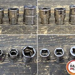 【久留米】【引き取り限定】【中古品】Snap-on スナップオン FSM ソケットセット 3/8dr 6角 6点セット (FSM81・FSM101・FSM151・FSMS10・FSMS12・FSMS14)の画像