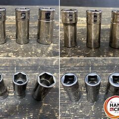 【久留米】【引き取り限定】【中古品】Snap-on スナップオン FSM ソケットセット 3/8dr 6角 6点セット (FSM81・FSM101・FSM151・FSMS10・FSMS12・FSMS14)の画像