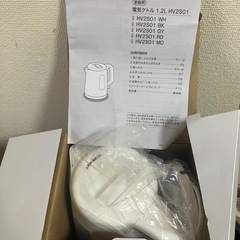 ニトリ　電気ケトル1.２Ｌの画像