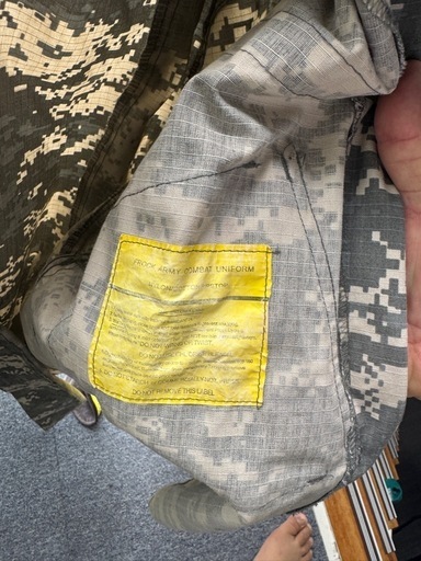 戦闘服と装備一式