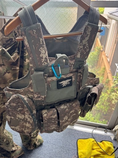 戦闘服と装備一式