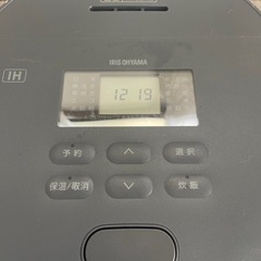 未使用　アイリスオーヤマ IH炊飯器  2024年製の画像