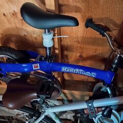 【美品✨】 へんしんバイクS ペダル未使用 ブルー へんしんバイク 公式 - 30分で自転車デビュー | ペダル後付け