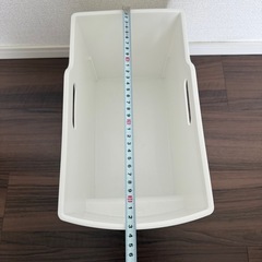収納ボックス/ストッカー/取っ手付き/吊り戸棚/3個セットの画像