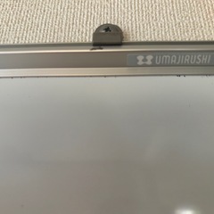 中古　馬印　ホワイトボード 幅60cm×奥行1cm×高さ47.5cm 下のマーカー置くところ8cmの画像