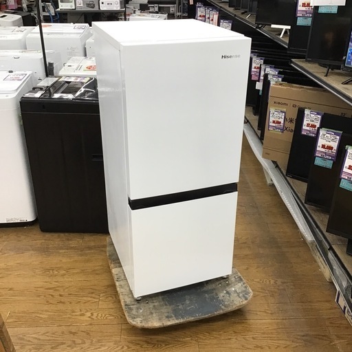 #H-38【ご来店頂ける方限定】Hisenseの2ドア冷凍冷蔵庫です