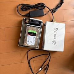Synology DS215j & Seagate Ironwolf HDD 4TB × 2の画像