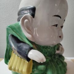 縁起物　お多福置物の画像