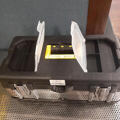 ☆［新品 ］ ツールボックス 🔧 Lサイズ  (45×22×19 )／ブラック&シルバー／（沖縄市）KODENの画像