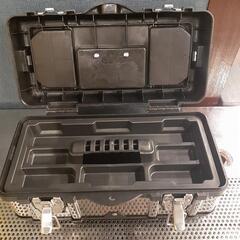 ☆［新品 ］ツールボックス 🔧 Sサイズ(36×17×17 ) ／ブラック&シルバー／（沖縄市）KODENの画像