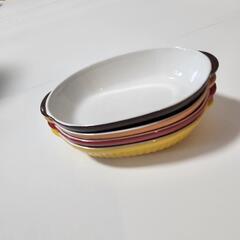 美品 Francfranc グラタン皿4色の画像
