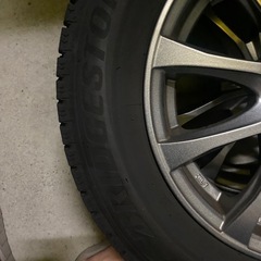 165/70r 14スタッドレスタイヤbridgestone36週2022年とホイール4本セットの画像