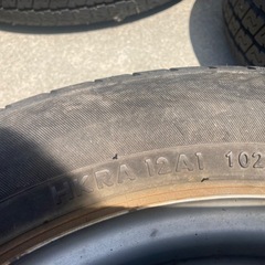 145/80R12 鉄チンホイール付きの画像