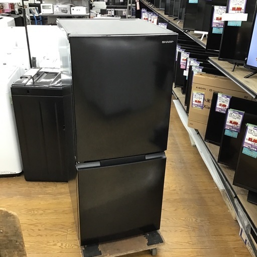 #K-56【ご来店頂ける方限定】SHARPの2ドア冷凍冷蔵庫です