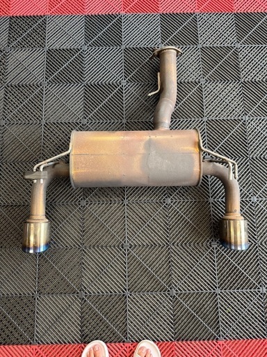 ランサーエボリューションX 柿本マフラー