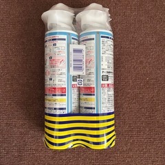 新品未使用　エアコン洗浄スプレー2本組
の画像