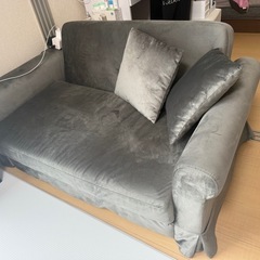 韓国風ソファー　ソファーベットの画像