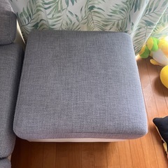 5人掛けコーナーソファ ファブリックタイプの画像