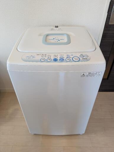 送料無料★◆中古★TOSHIBA　4.2㎏　洗濯機　AW-42SJ 洗濯機 東芝 4.2kg AW-42SJ ツインエアドライ TOSHIBA (ペ