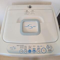 洗濯機 東芝 4.2kg AW-42SJ ツインエアドライ TOSHIBAの画像