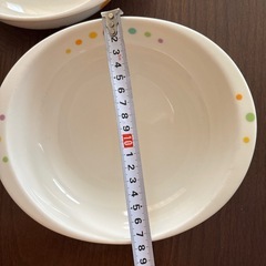 しまじろうのカレー皿2枚の画像