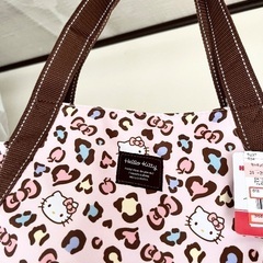 (新品)ハローキティヒョウ柄バッグの画像