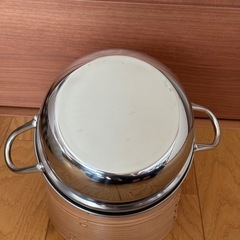 せいろ IH対応 18cm 新品未使用 取説付きの画像