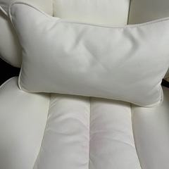 定価29,580円♪ SKYE ゲーミングチェア デスクチェア オフィス 事務椅子 昇降＆ロッキング機能 ホワイト♪の画像