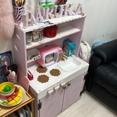 おままごとキッチンDIYの画像