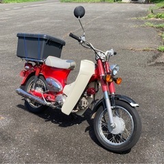 ホンダ　リトルカブ　aa01  3速 郵政カスタム 機関良好　原付一種　　の画像