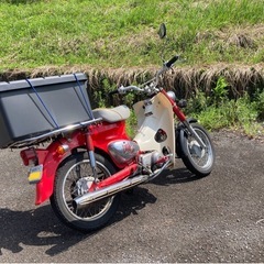 ホンダ　リトルカブ　aa01  3速 郵政カスタム 機関良好　原付一種　　の画像