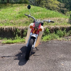 ホンダ　リトルカブ　aa01  3速 郵政カスタム 機関良好　原付一種　　の画像