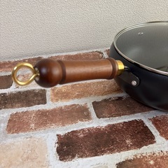 【決まりました】26cm 深鍋 中古品 炒め鍋   の画像