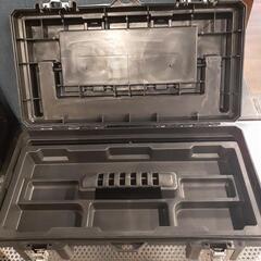 ☆［新品 ］ツールボックス  Mサイズ (45×23×20)／ブラック&シルバー ／（沖縄市）KODEN の画像