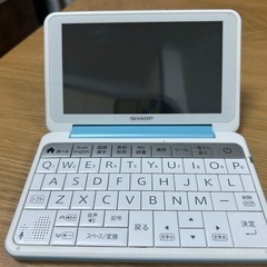 格安‼️電子辞書　Brain ライトブルー の画像