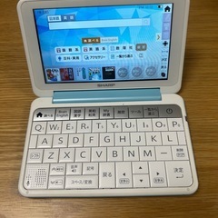格安‼️電子辞書　Brain ライトブルー の画像
