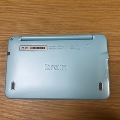格安‼️電子辞書　Brain ライトブルー の画像