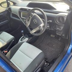 トヨタアクア　S 　車検ありの画像