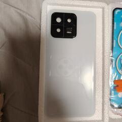 xiaomi 13用ガラスバックパネル 修理用 非純正 ホワイト 白の画像